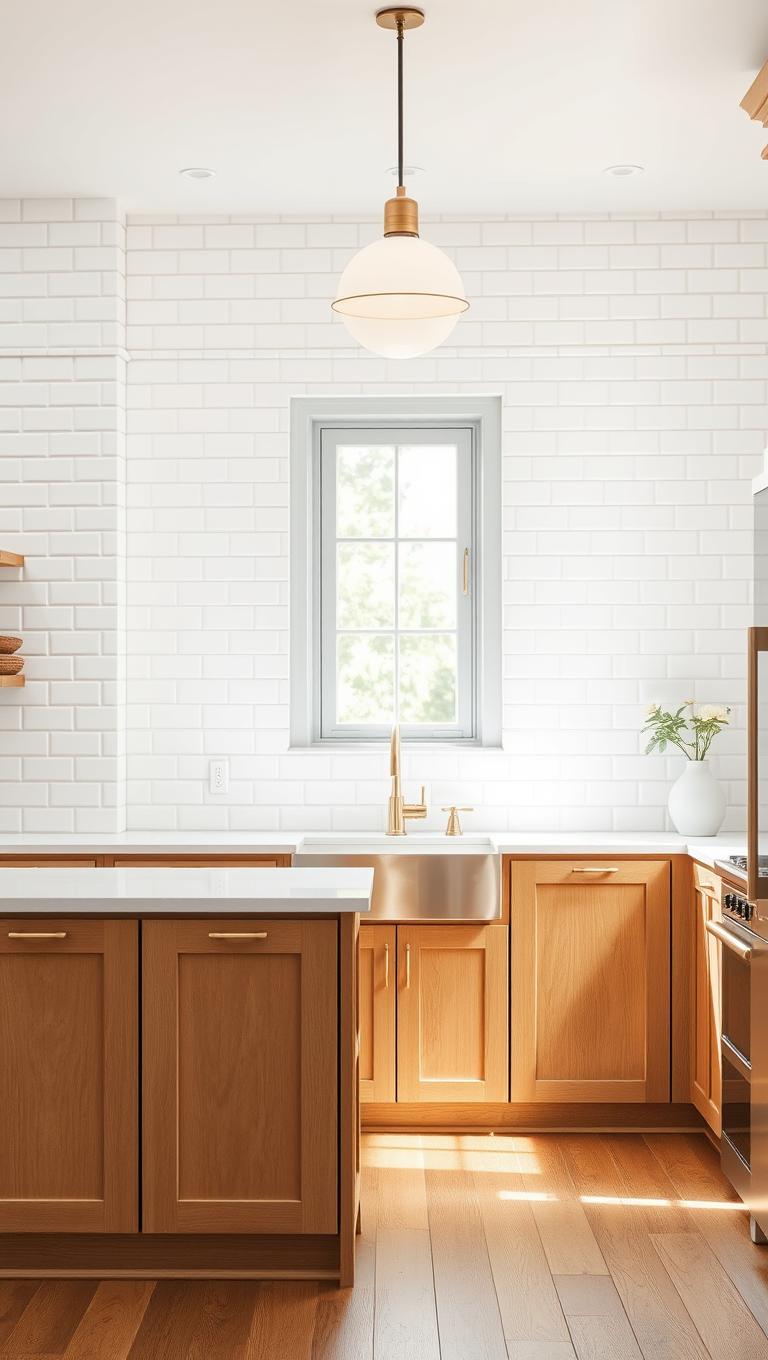 1. Classic White Subway Tile