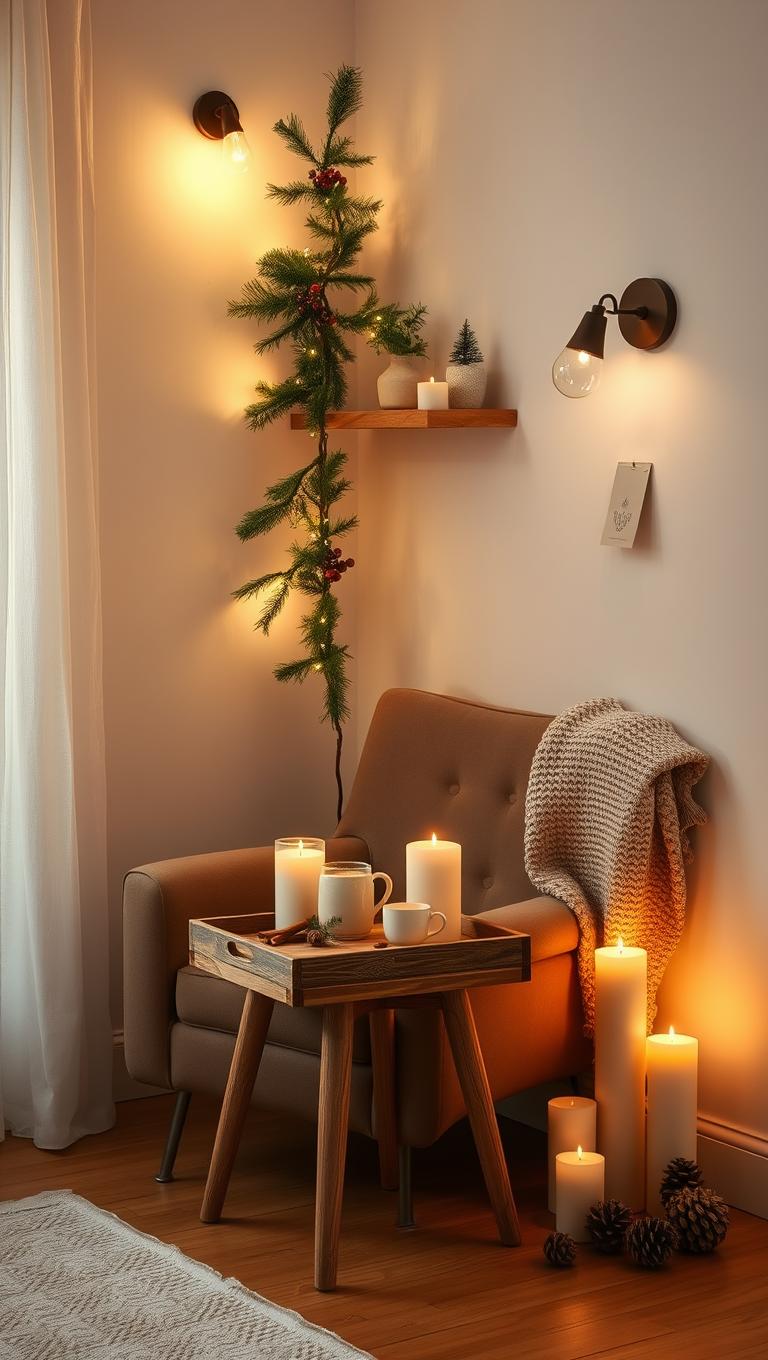 1. Cozy Candle Corner