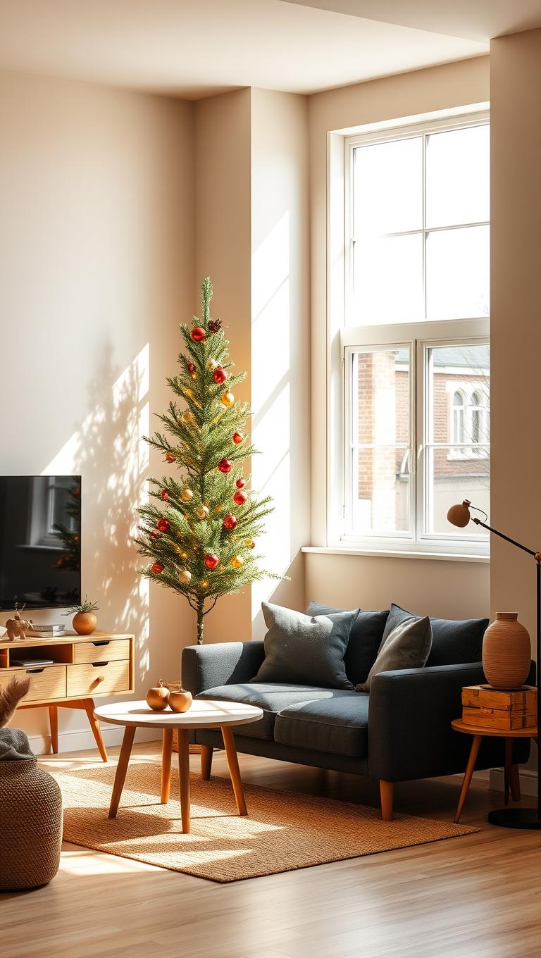 1. Slim Corner Tree in a Narrow Stand