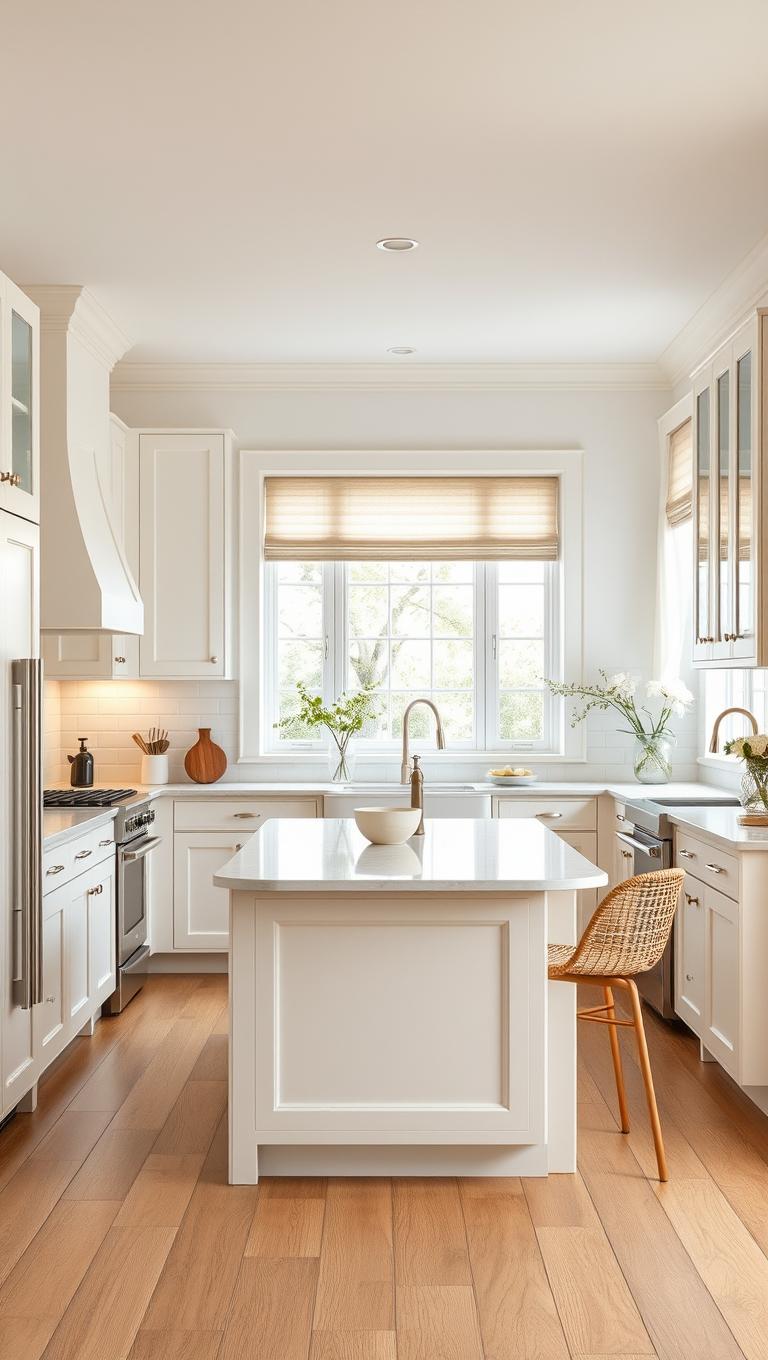 1. Soft White for a Timeless Backdrop