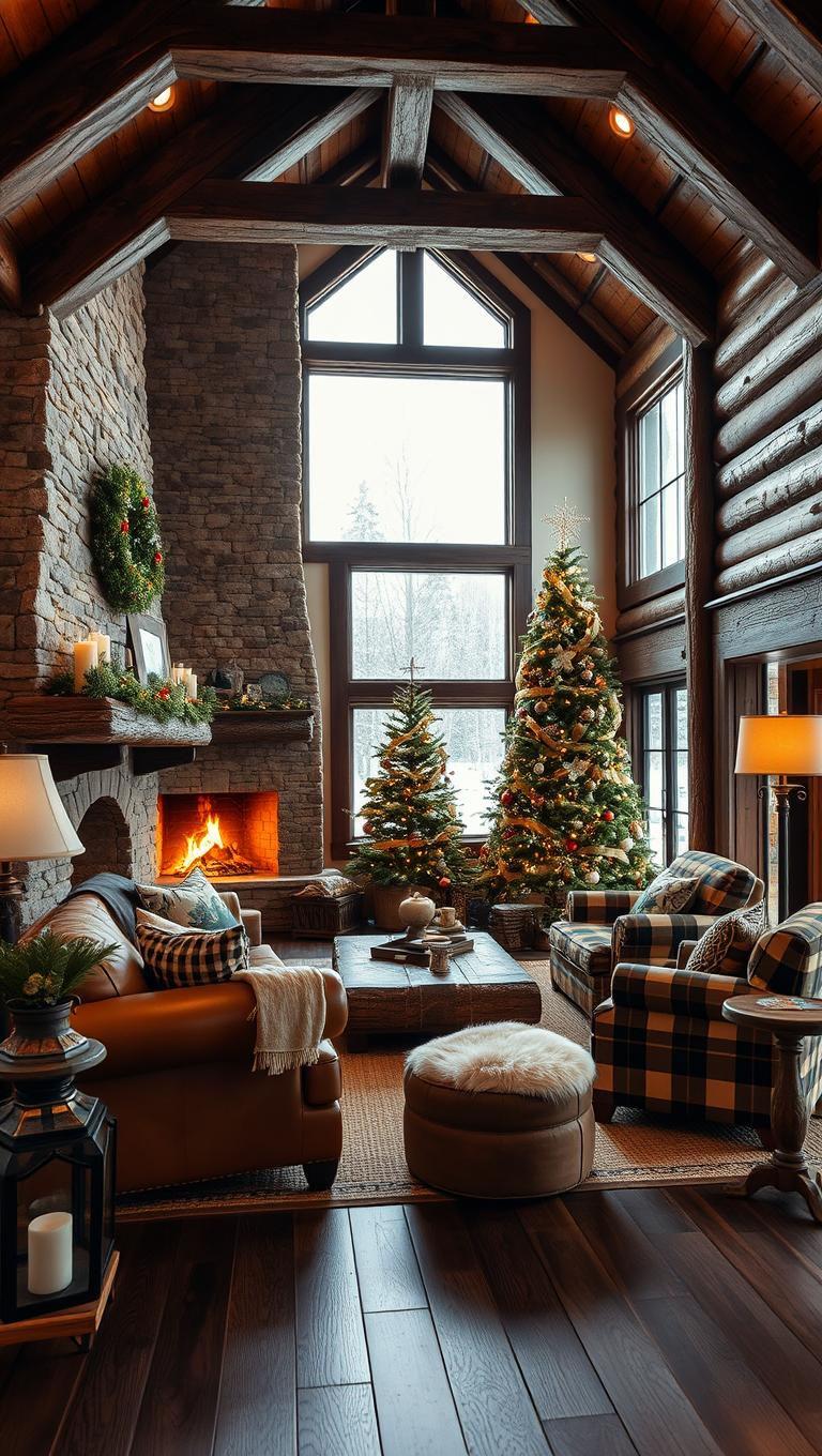 12. Rustic Cozy Lodge