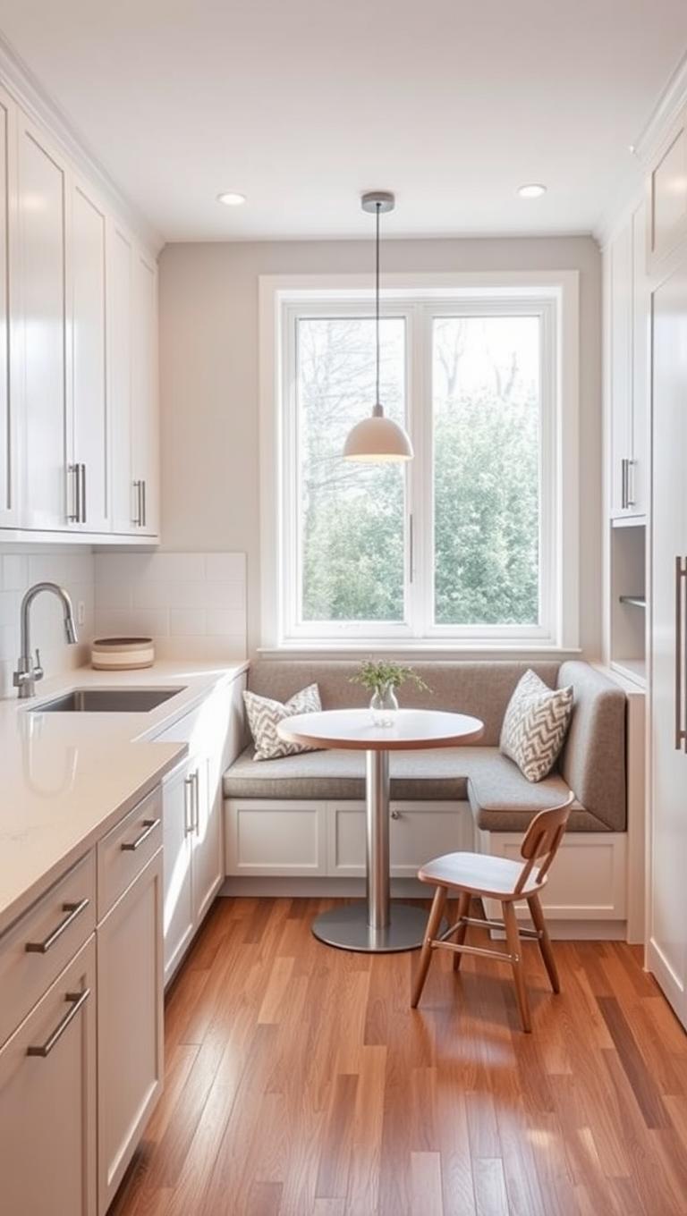 13. Nook for Quick Breakfast on the Short Arm