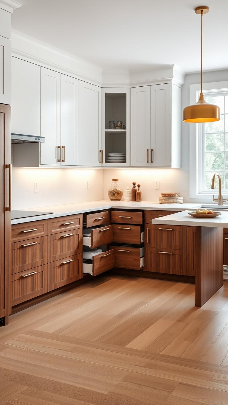 14. Corner Cabinet with Soft Close Drawers