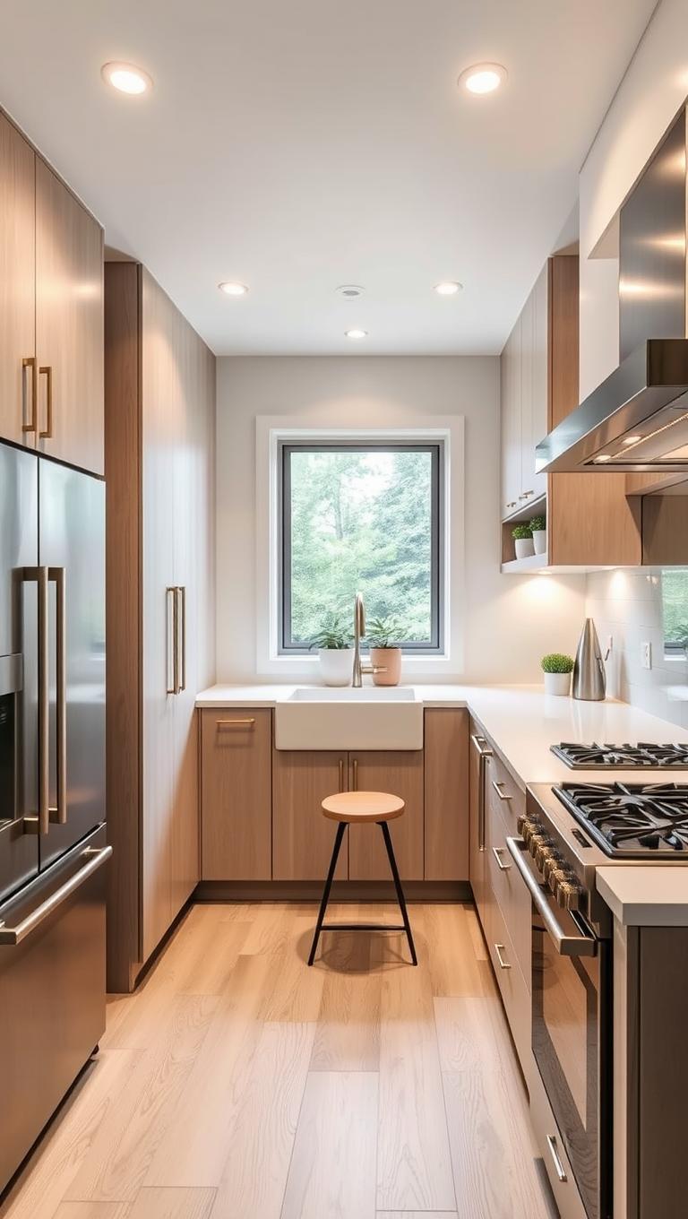 14.  Work triangle optimization for efficient cooking