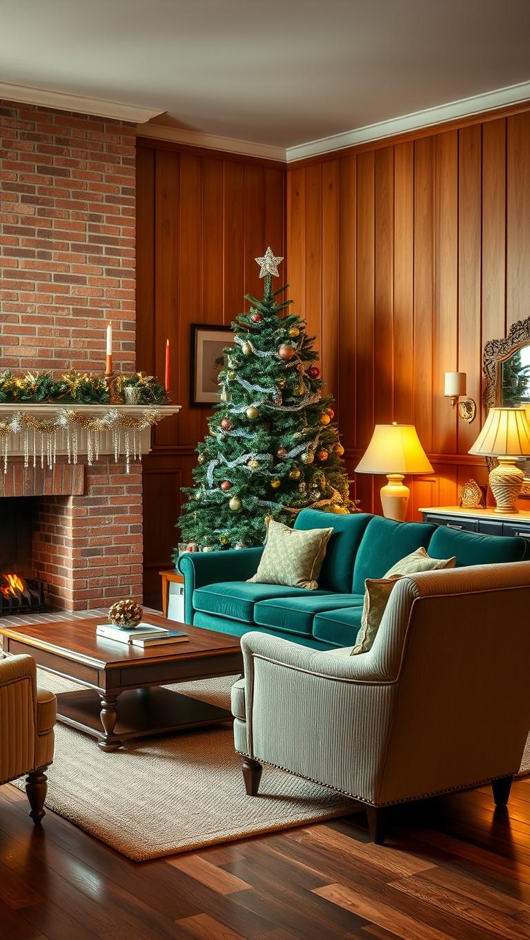 15. Vintage Tinsel for Icicle Accents