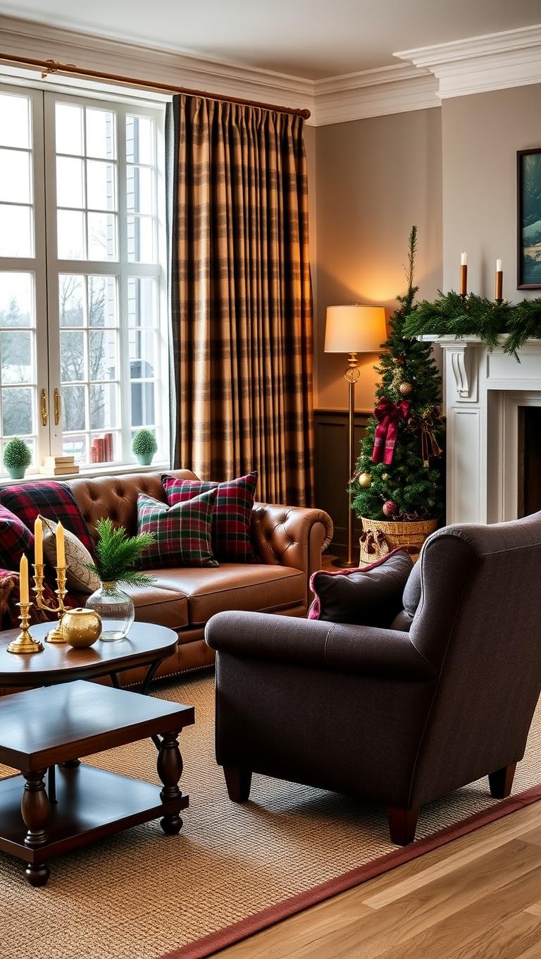 15. Warm plaid fabrics