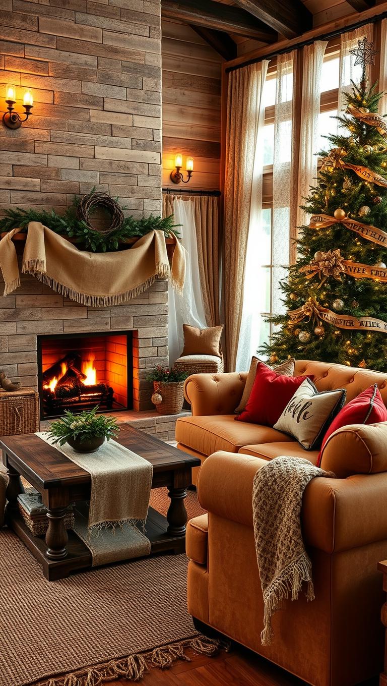 16. Burlap and Lace Details for Texture