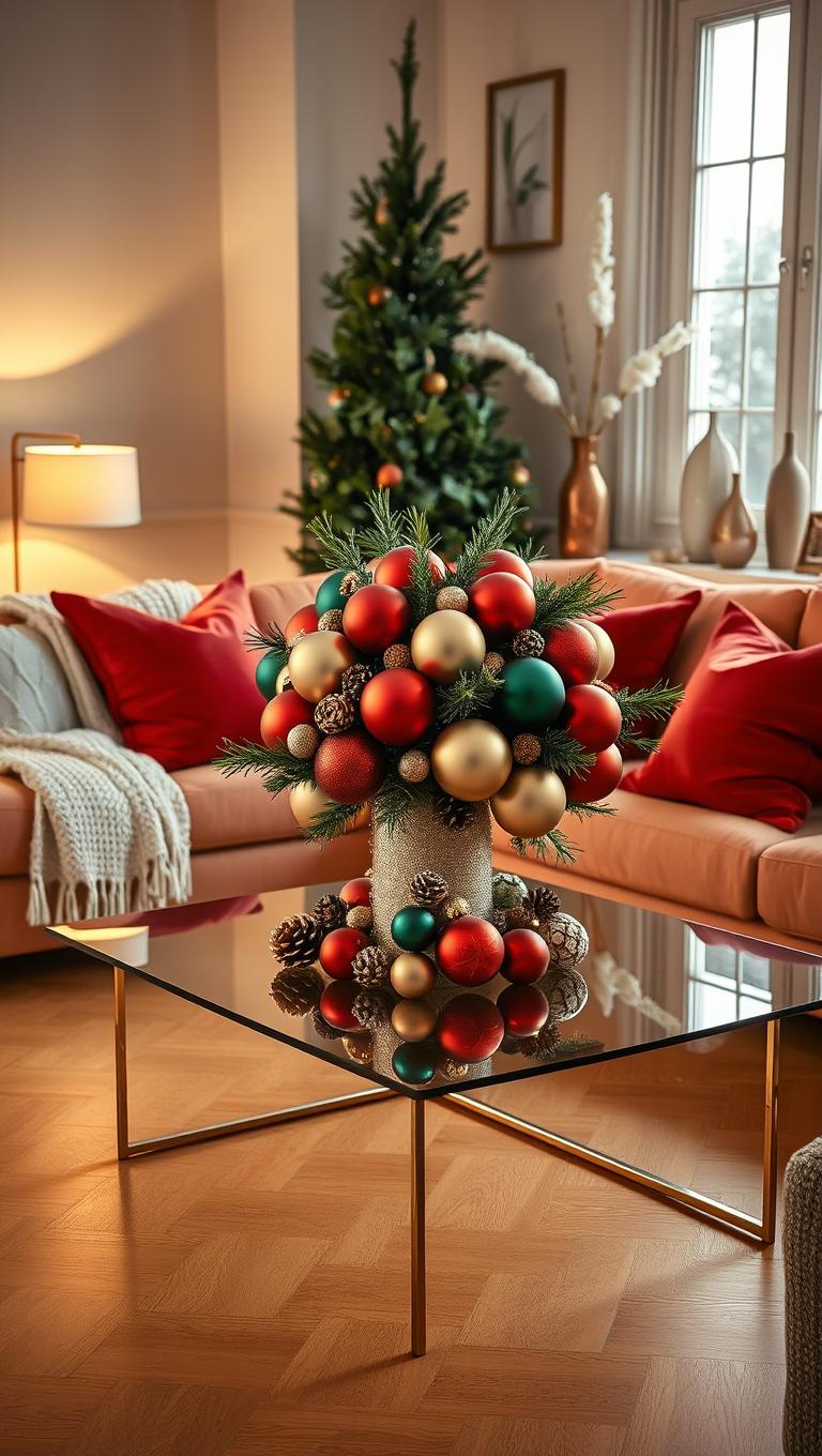 16. Ornaments as Centerpiece
