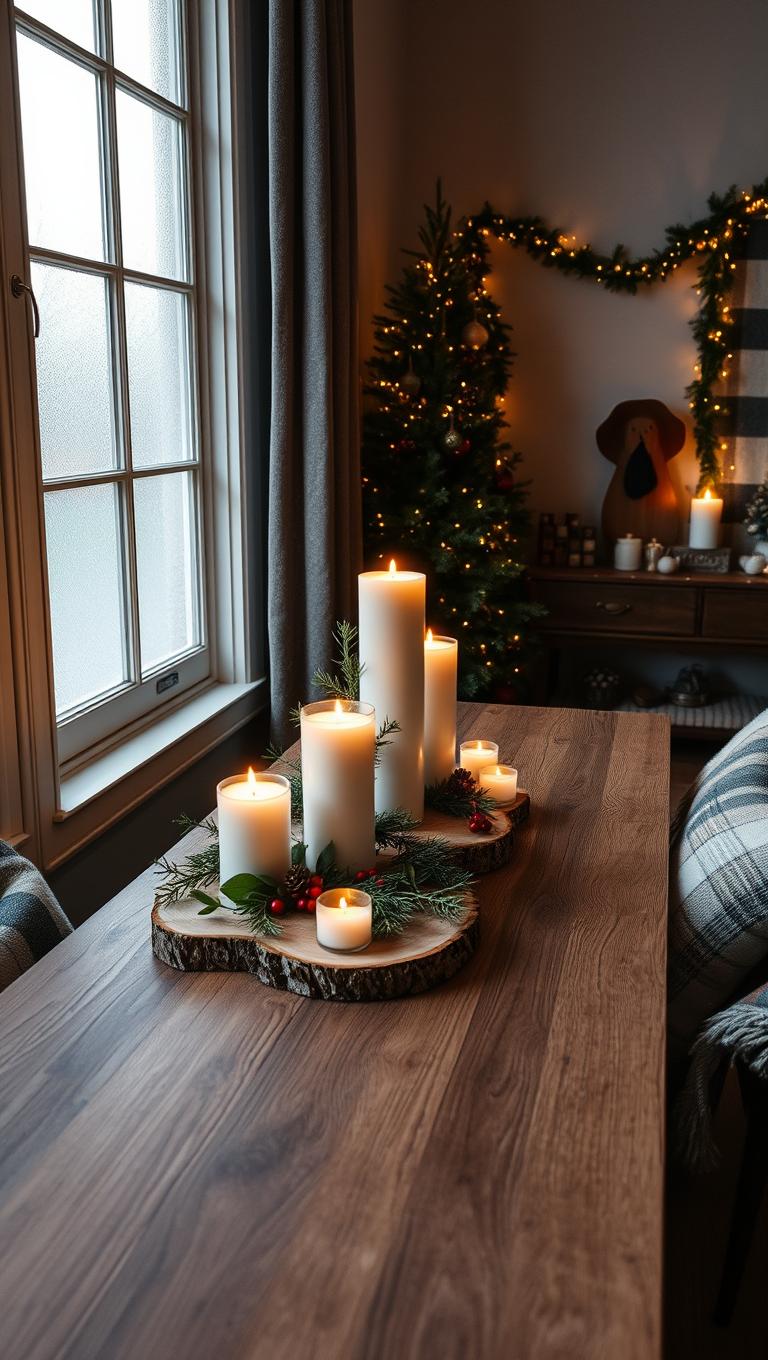 17. Candle Centerpieces and Scents