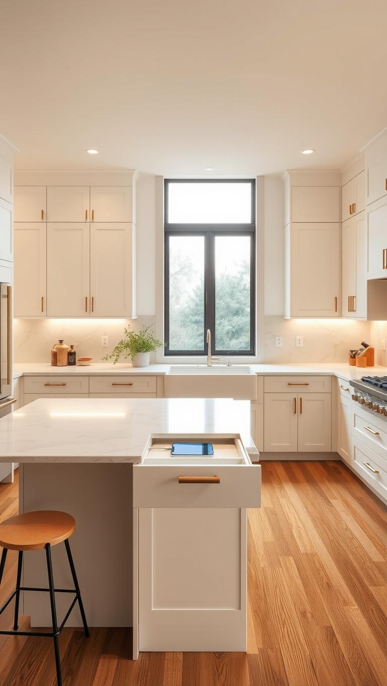 17. Hidden Charging Station in Island