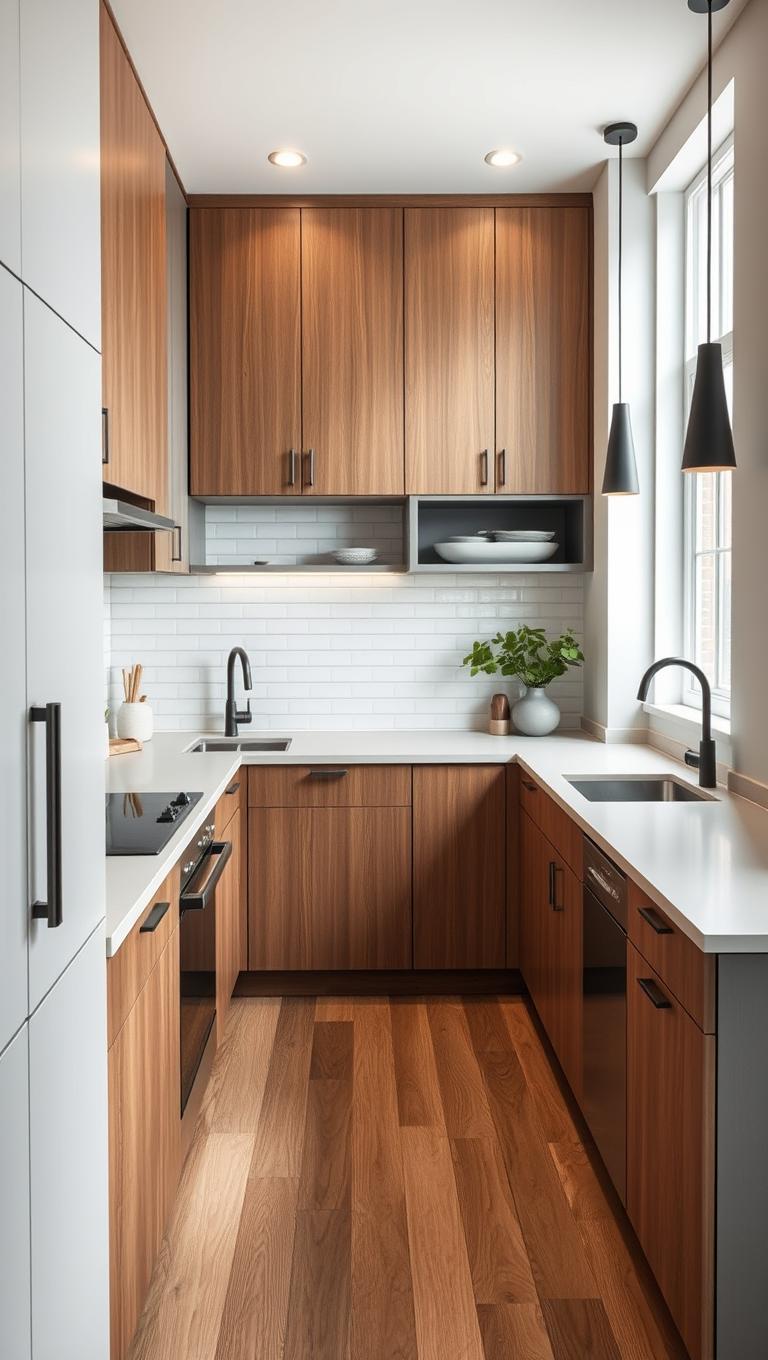 18.  Matte finish countertops for a refined look