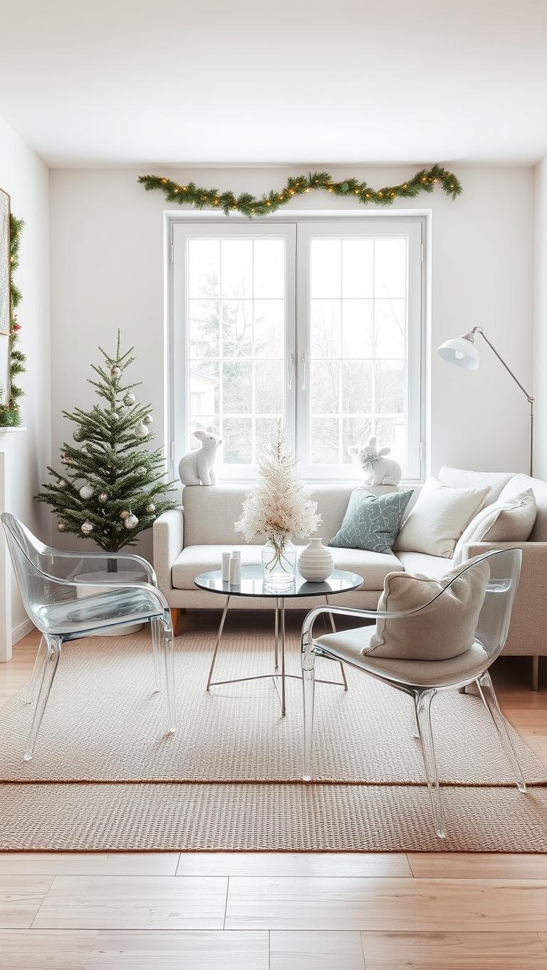 18. Transparent Furniture to Maximize Light