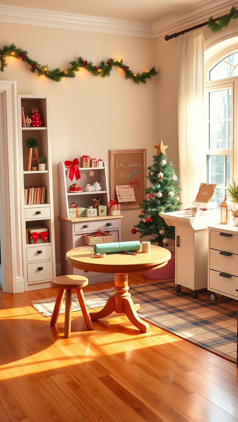 19. Kids Corner Gift Wrapping Station