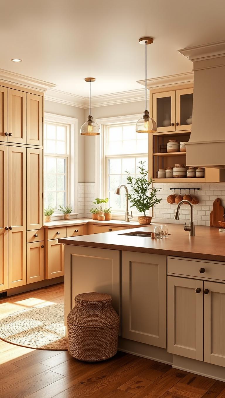 2. Creamy Beige for Warmth