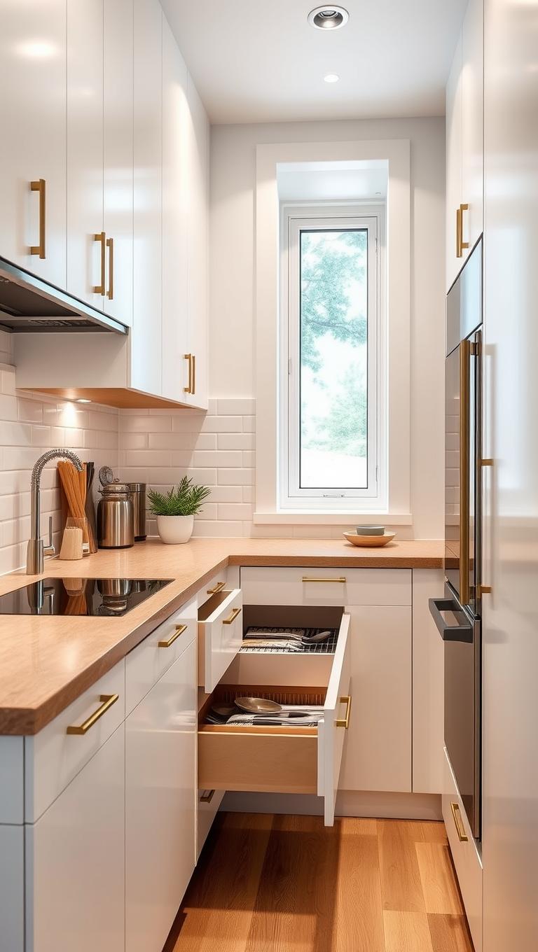 20. Drawer within drawer organization