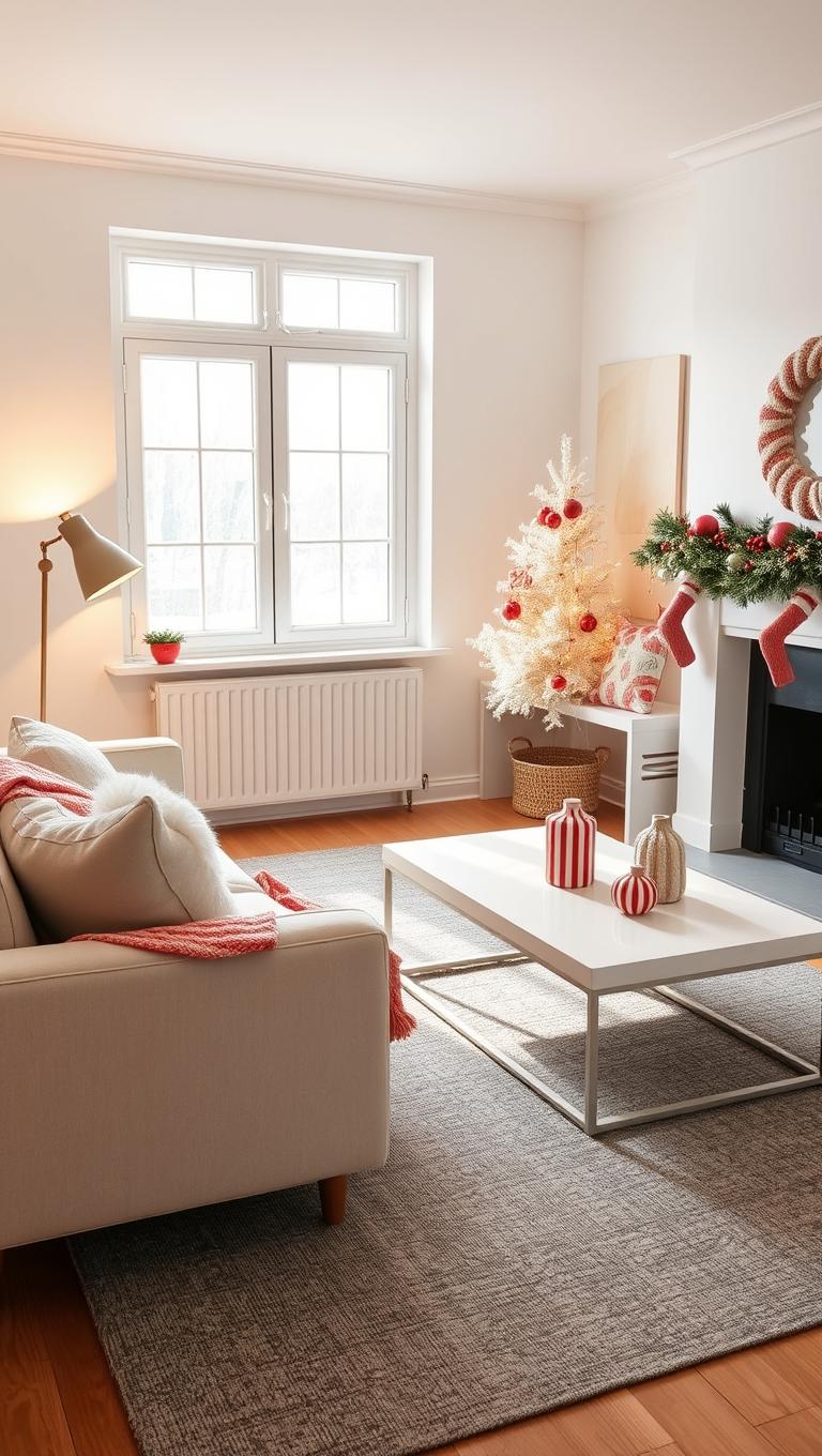 21. Candy Cane Theme Subtle