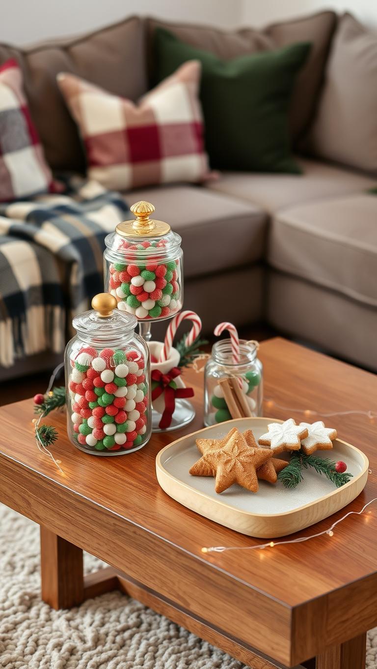 21. Candy Jar Display with Treats
