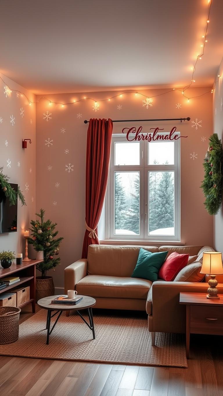 22. Seasonal Wall Decals for Quick Transformation