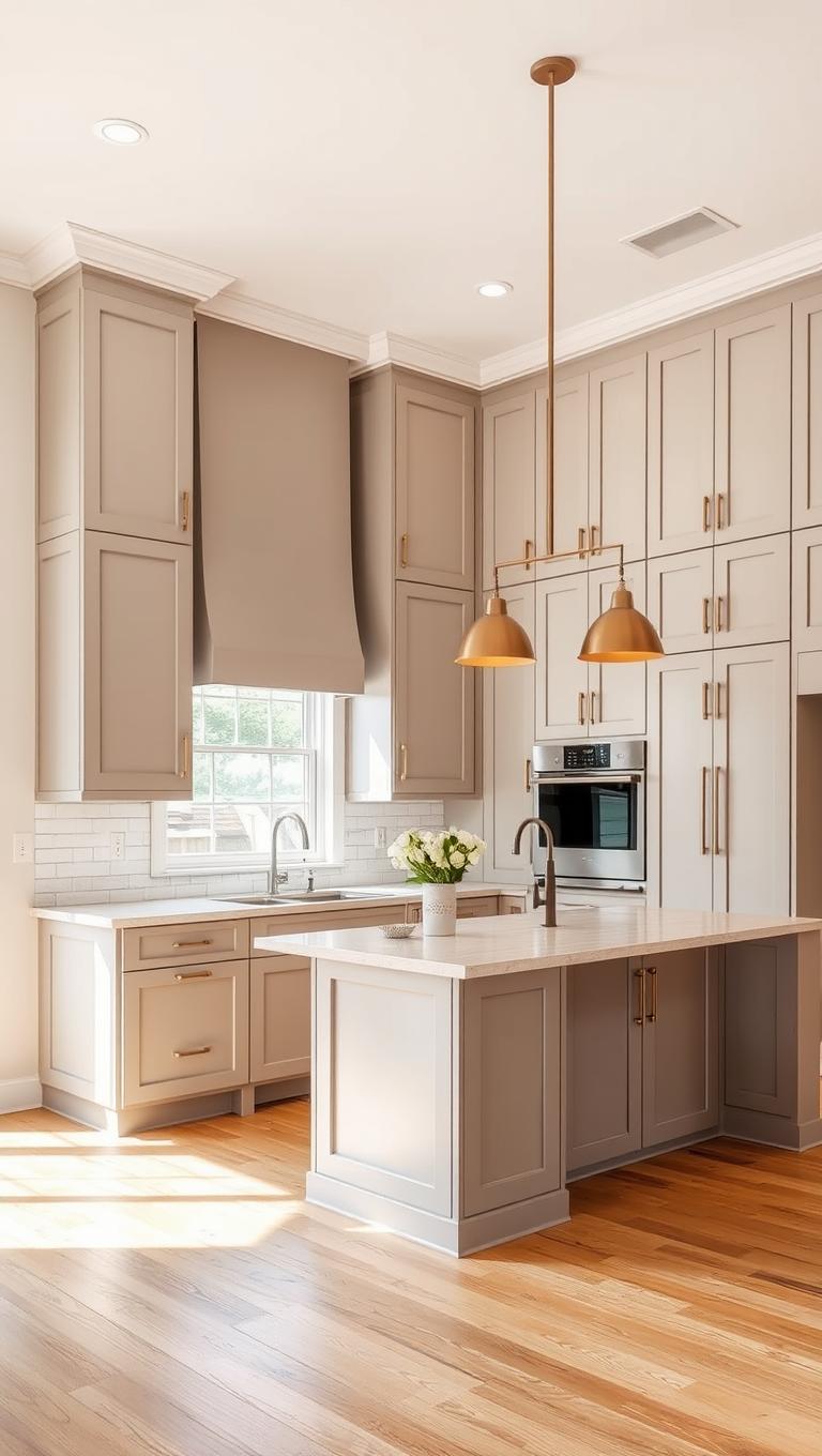 23. Greige for Transitional Look