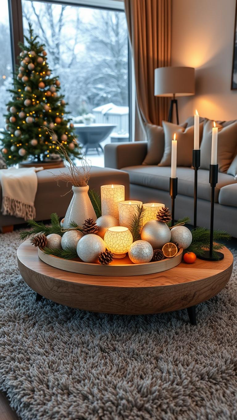 24. Crackled Glass Ornaments for Texture