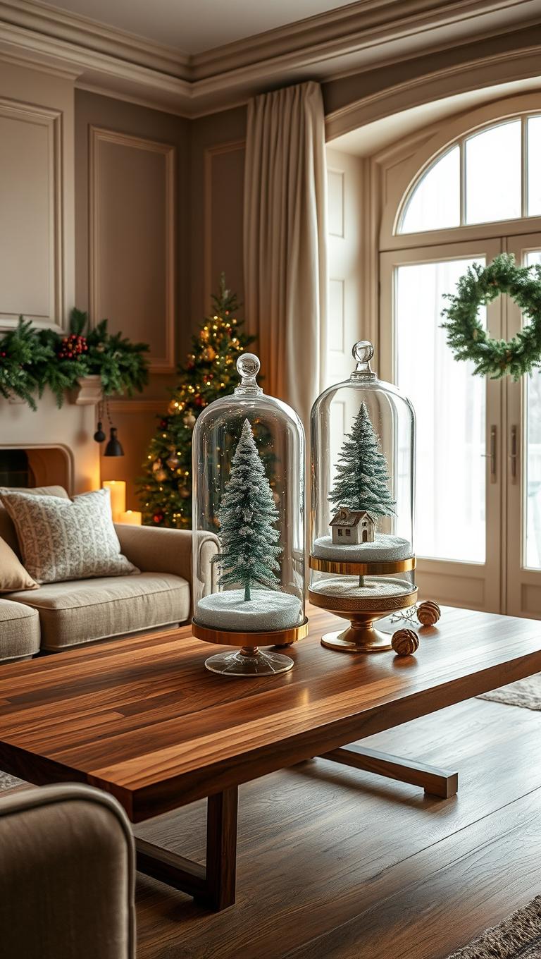 24. Glass Cloche Showpieces