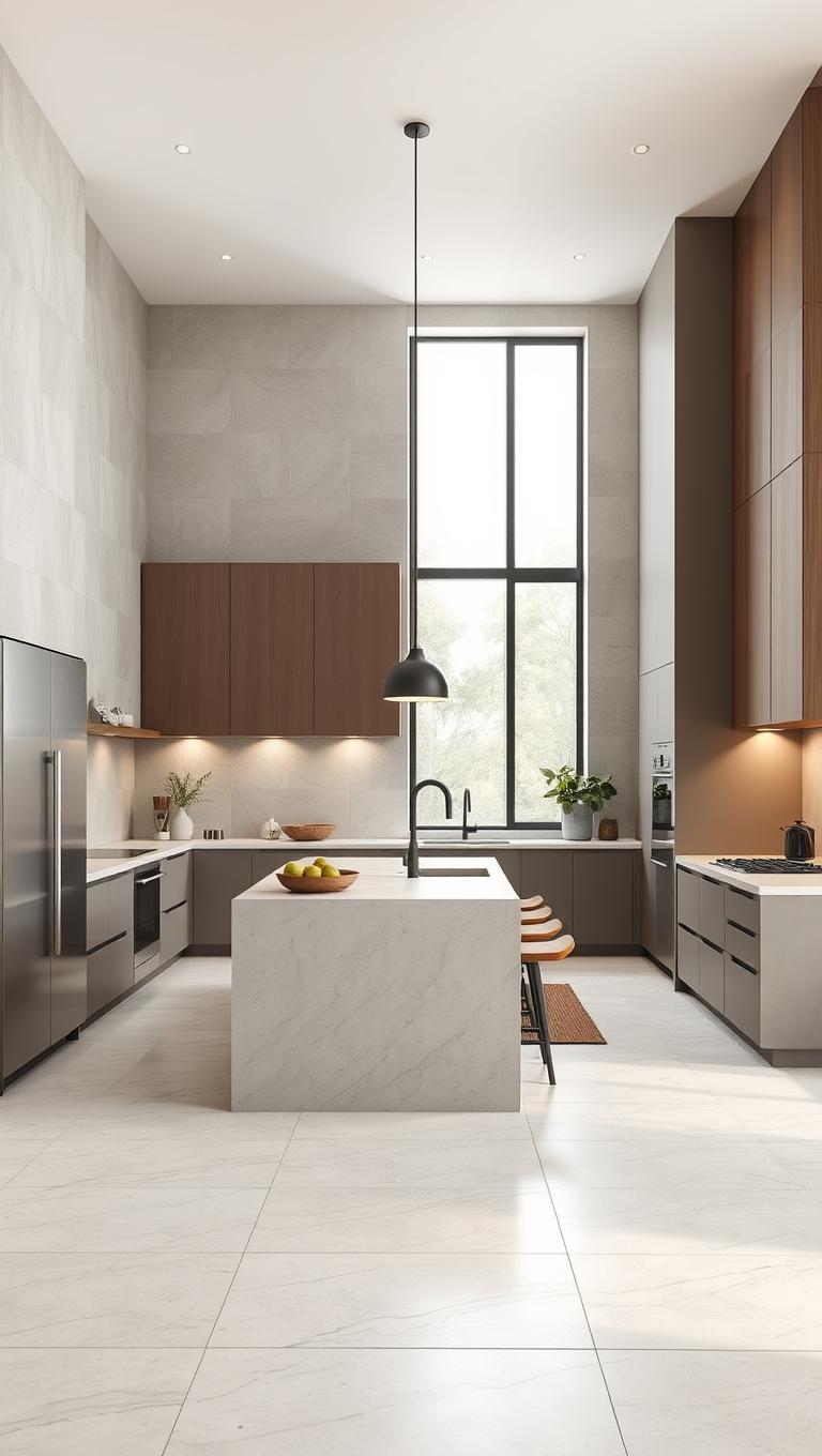 24. Large Format Tile to Enlarge Perception