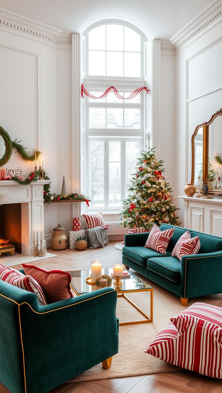 28. Candy stripe accents