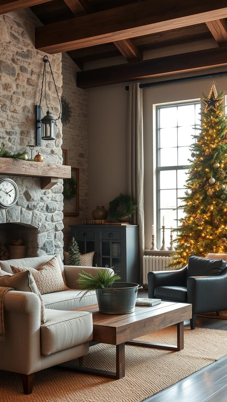 28. Rustic Metal Accents