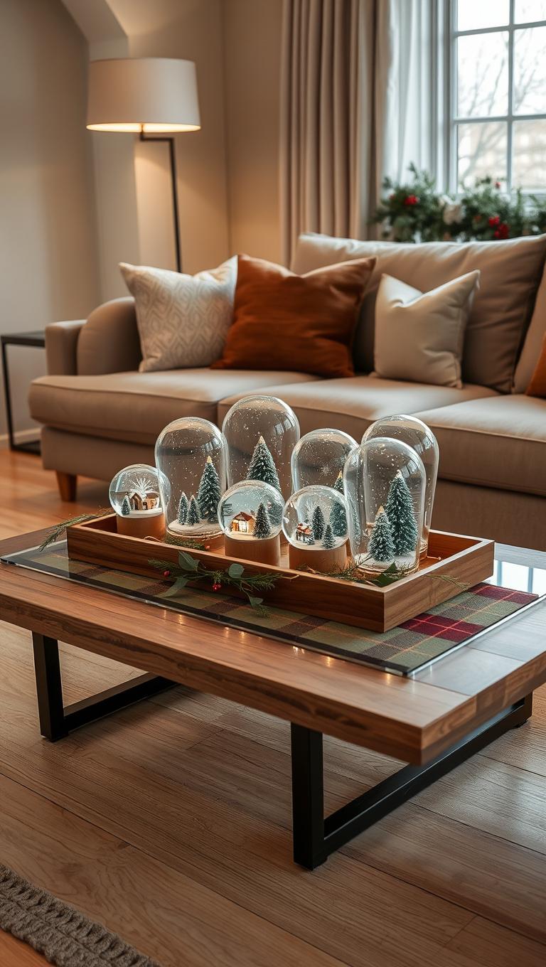 29. Snow Globe Display