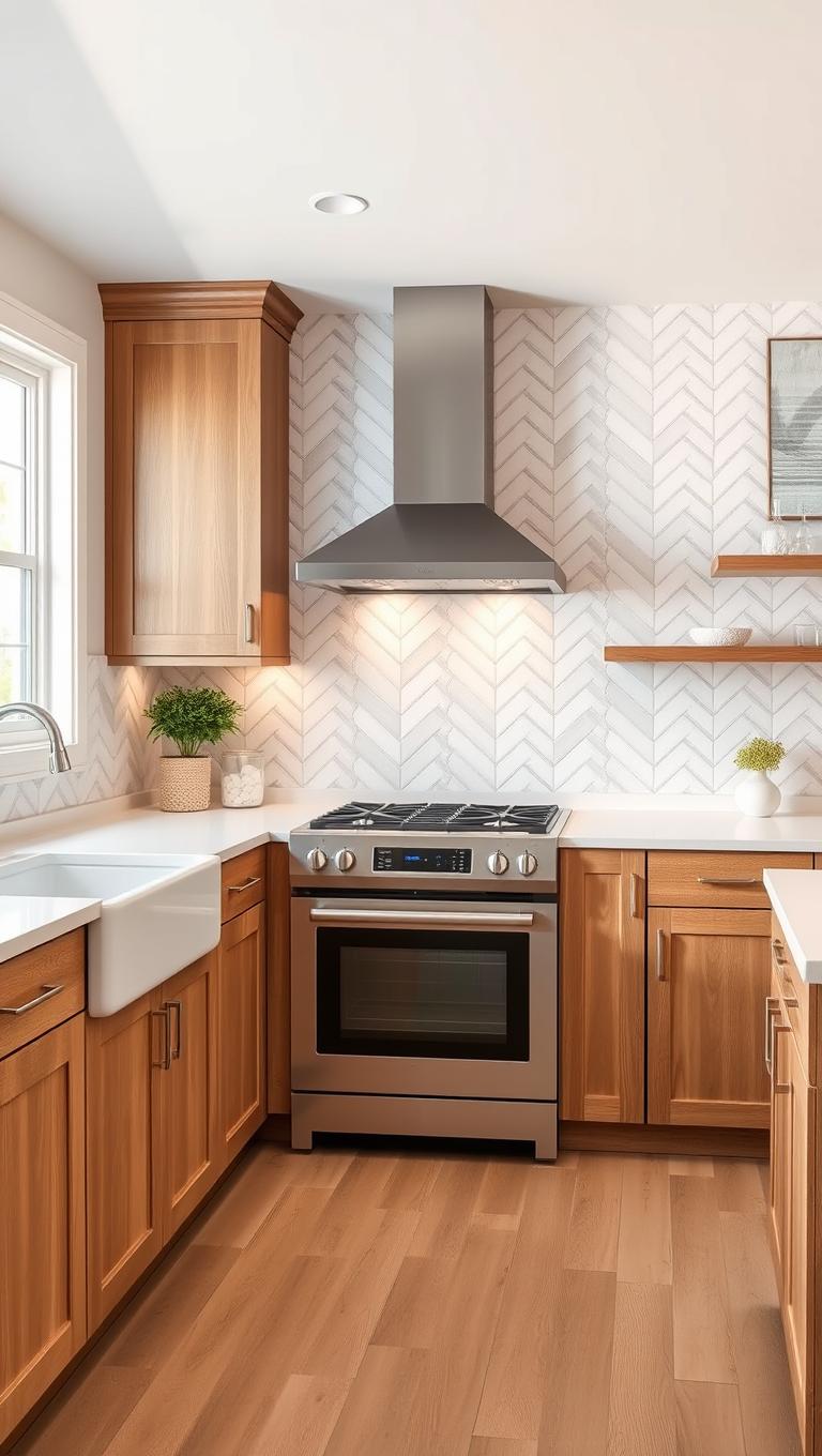 3. Chevron Ceramic Tile