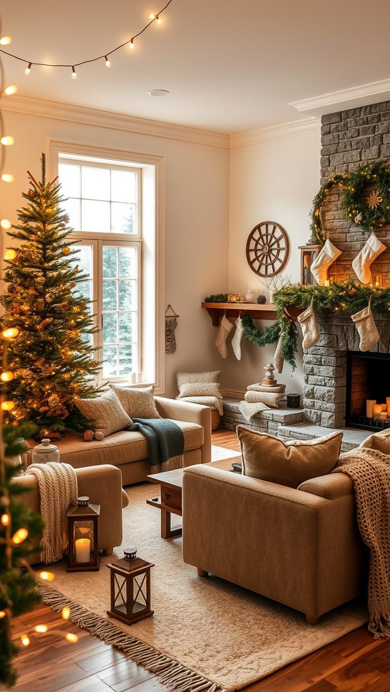 3. Cozy Lighting with Warm White String Lights