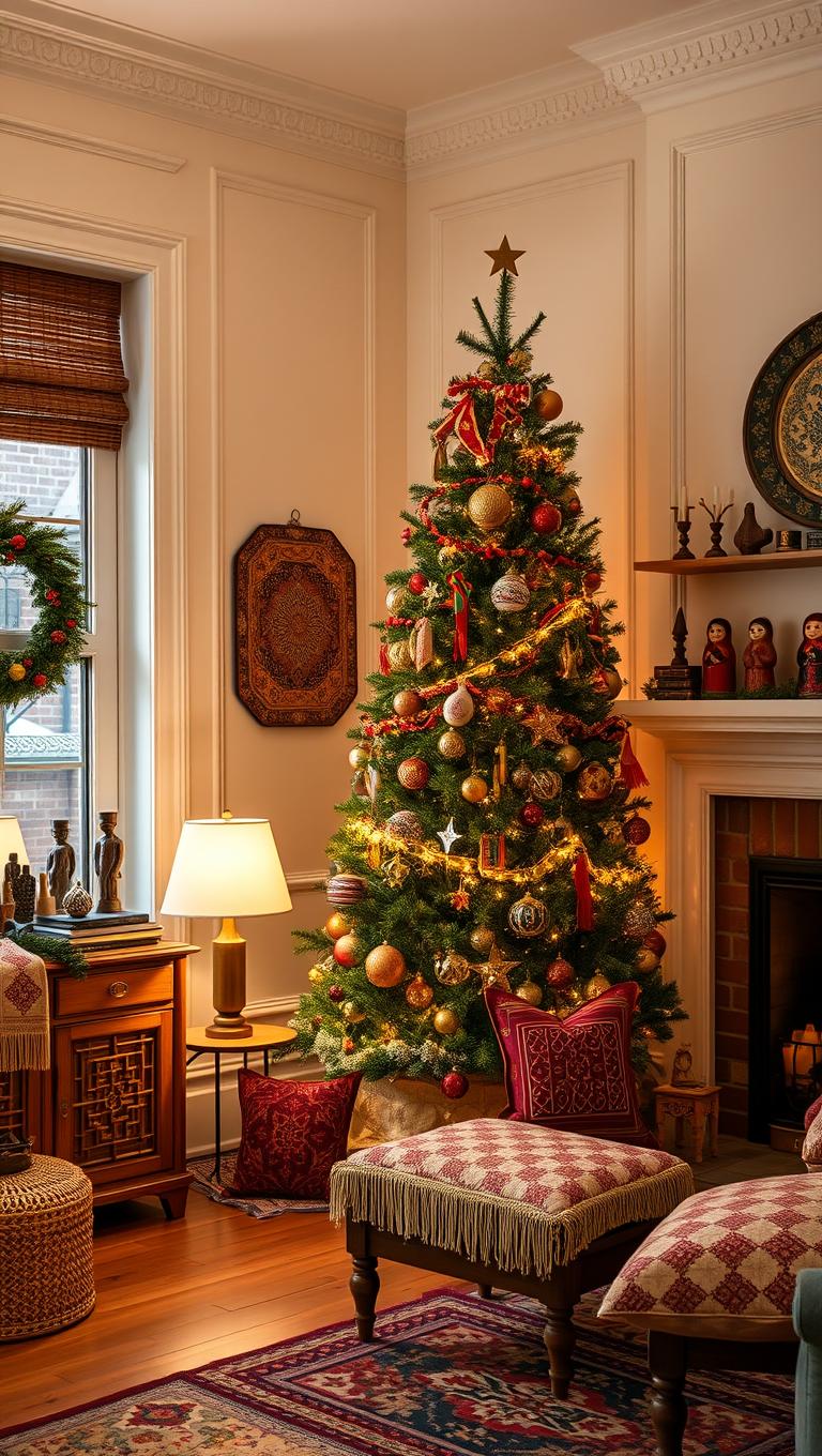 31. Global Inspired Ornaments