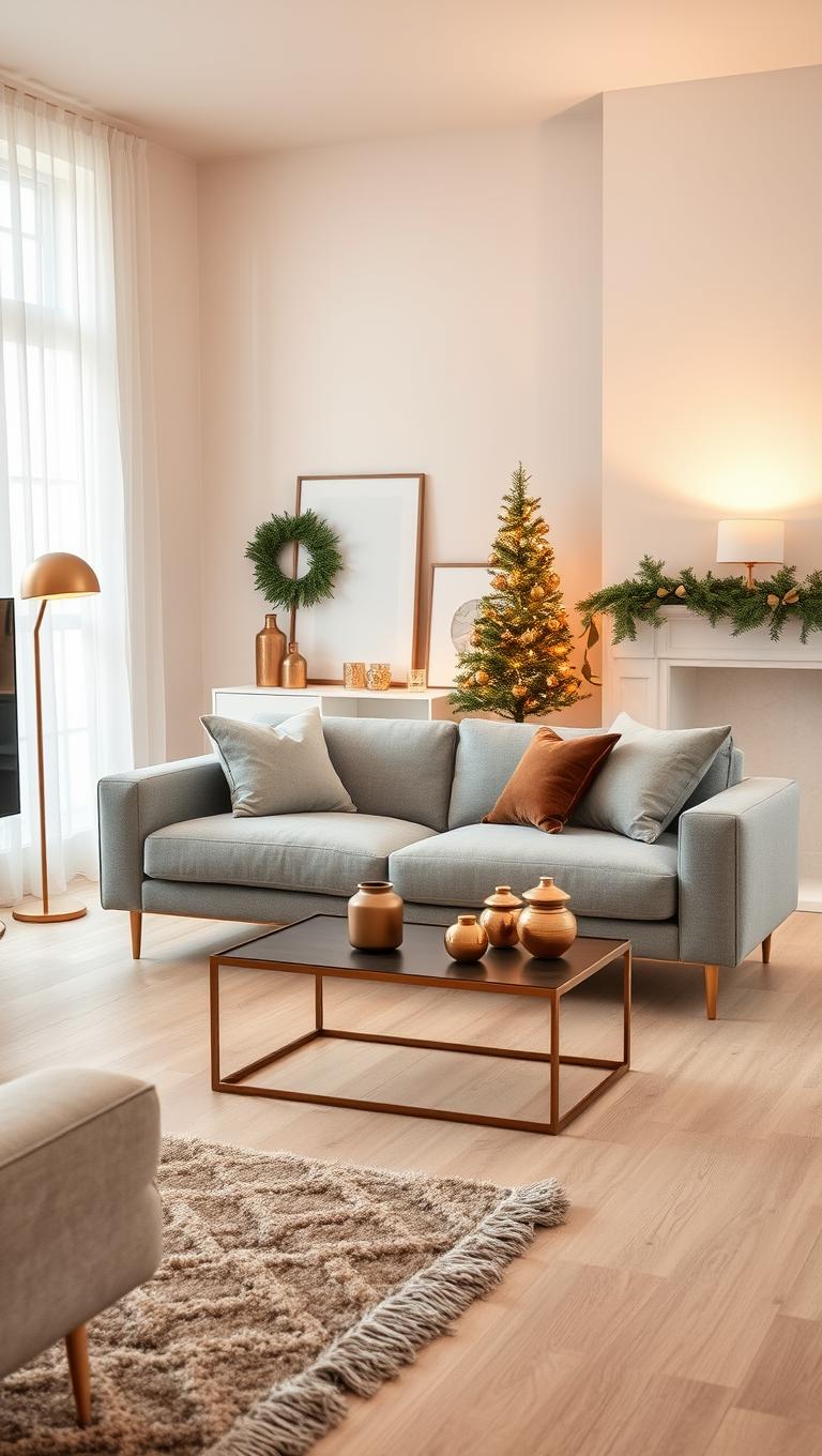 31. Metallic Bronze Accents