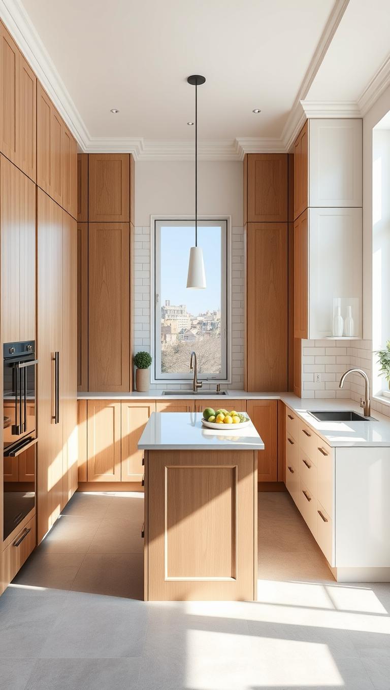 33.  Full height cabinets for maximum storage density