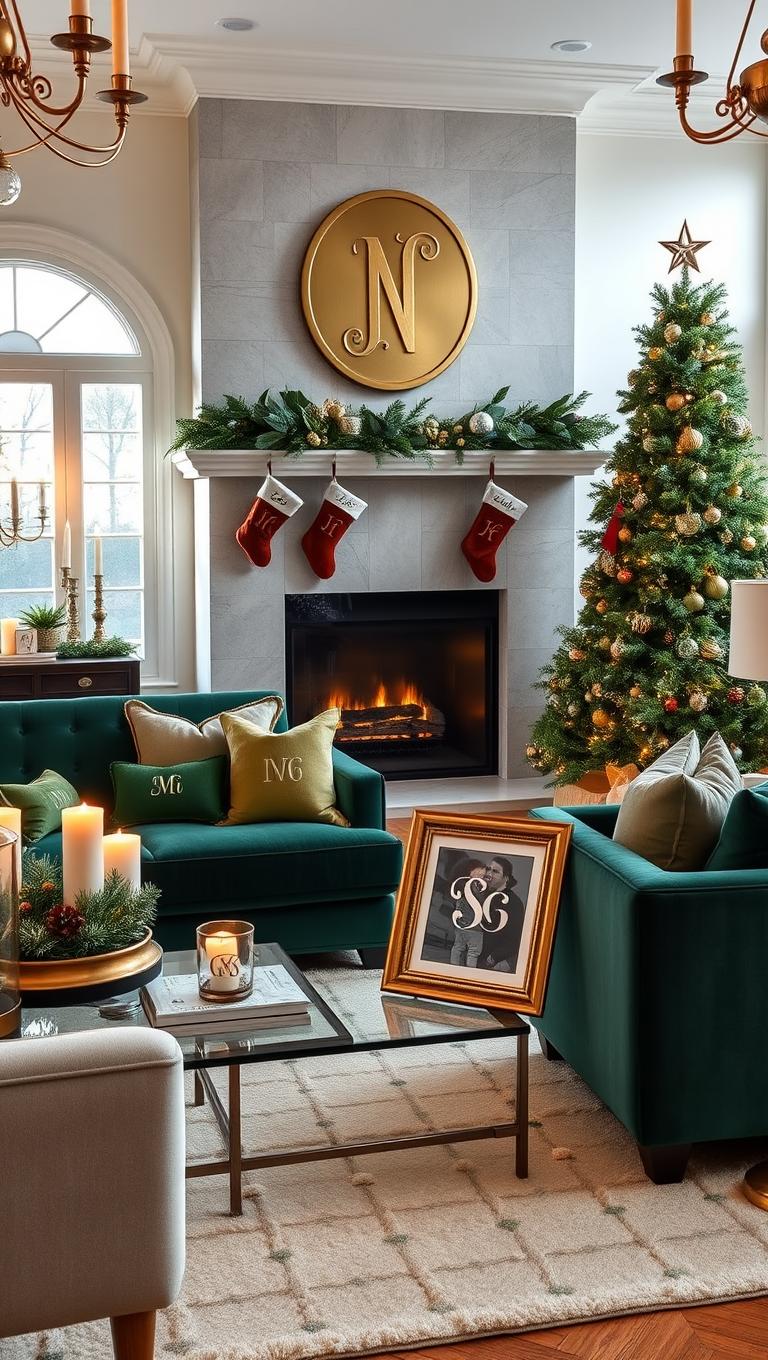 33. Monogrammed or personalized elements