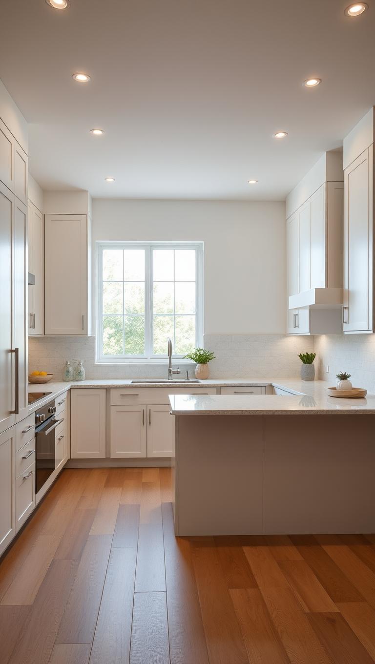 33. Recessed Cabi Doors for Seamless Look