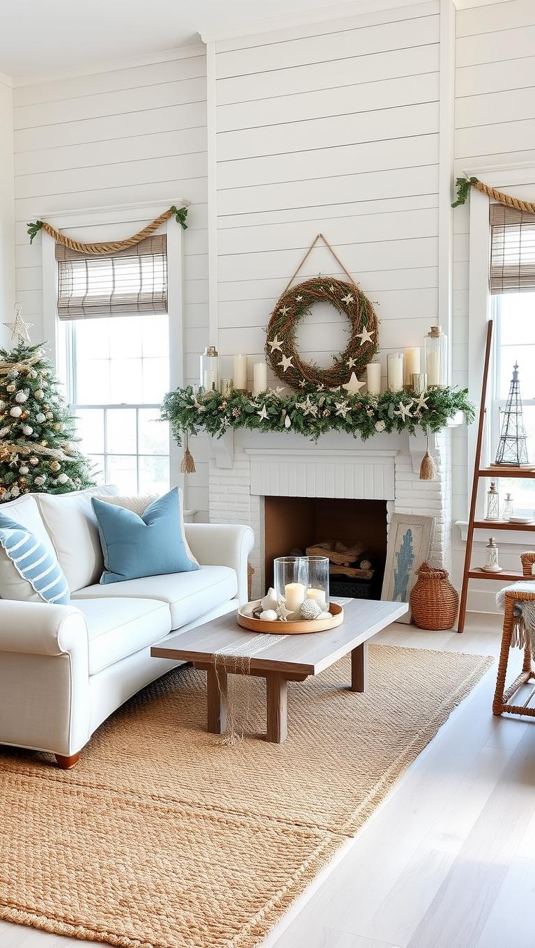 34. Coastal Christmas Decor