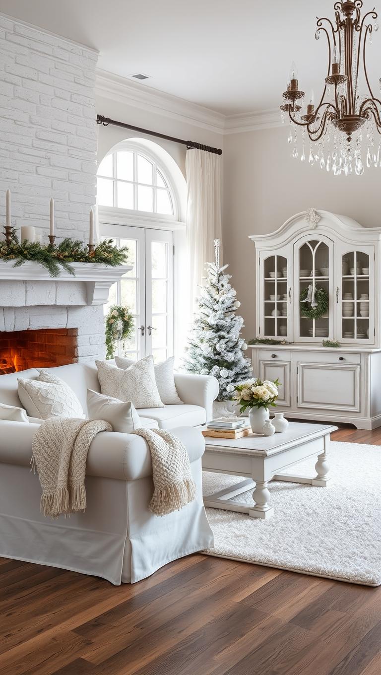 34. French Country White Charm