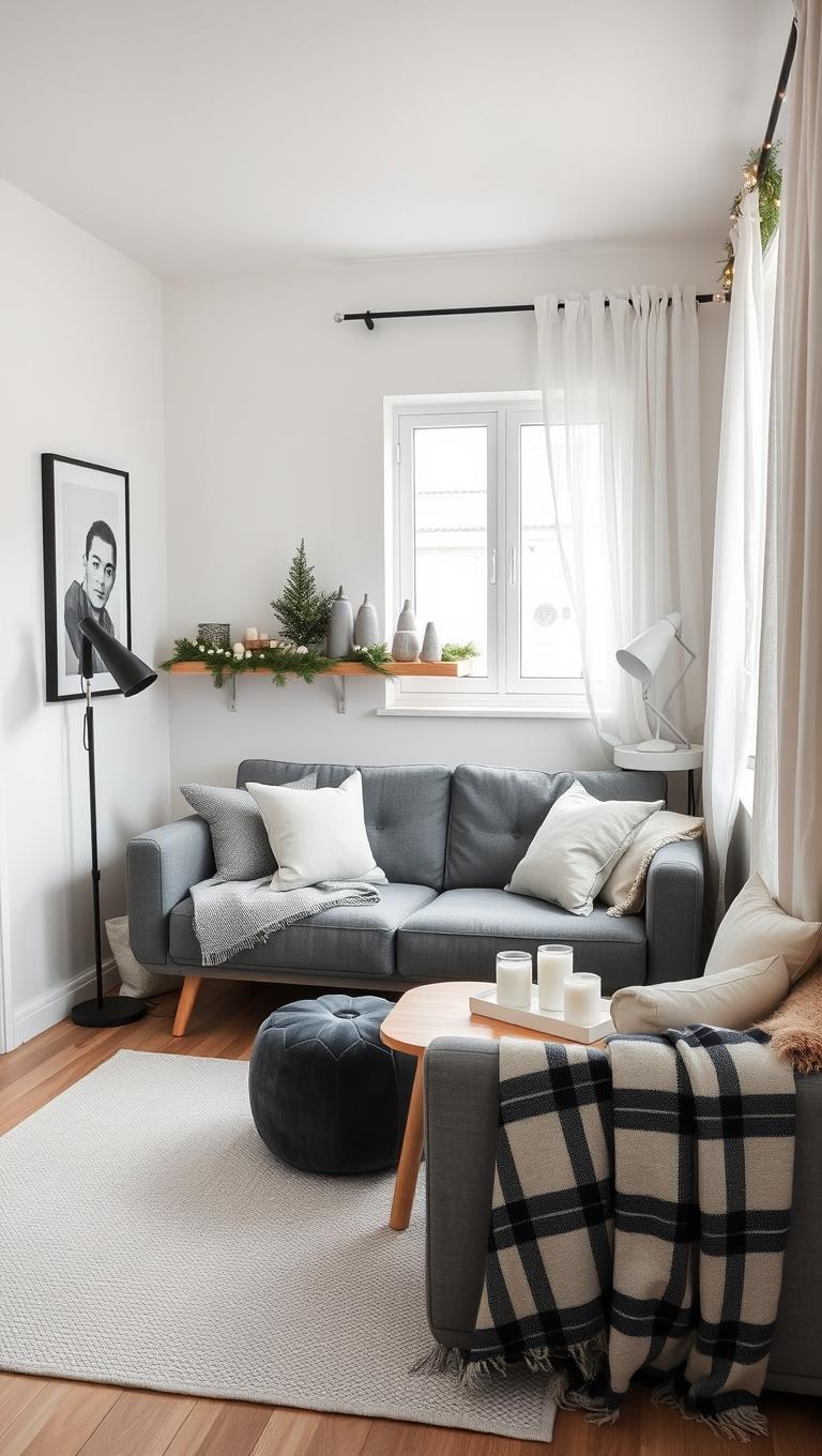 34. Monochrome Textiles for a Calm Look