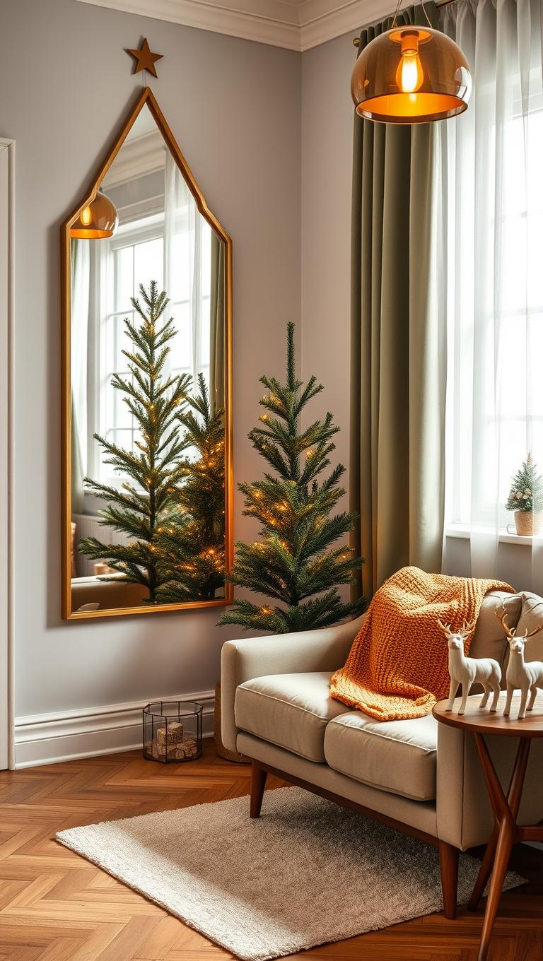 35. Mirror Framed Tree