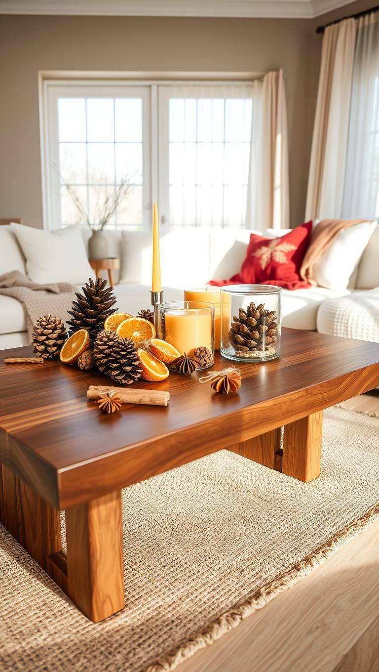 35. Pinecone and Dried Citrus