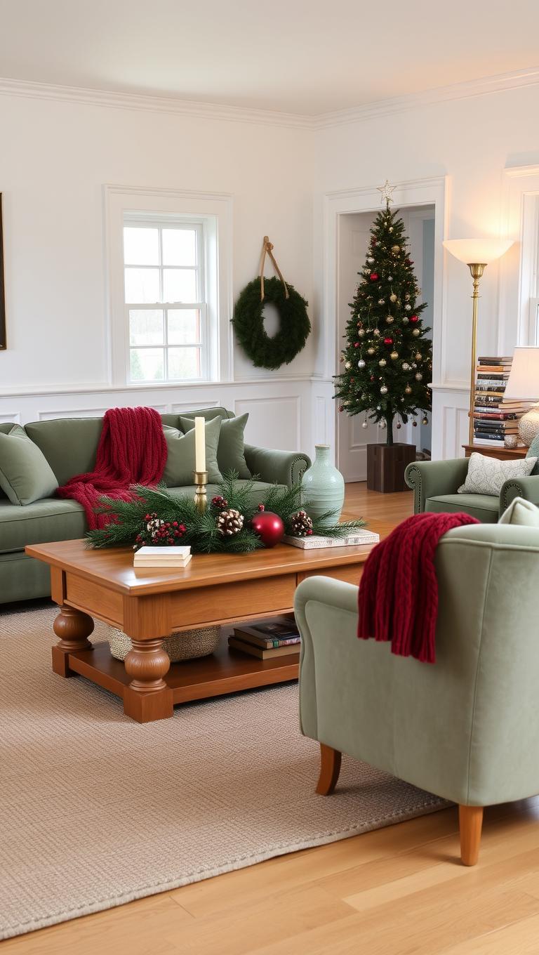 36. Cranberry and Sage Color Palette