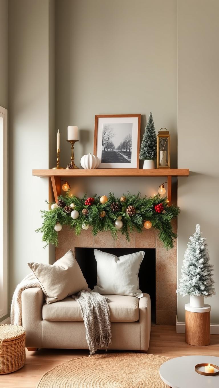 36. Mantel Style on a Shelf or Wide Mantel Shelf