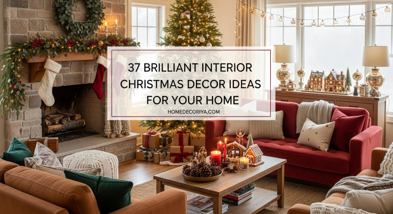 37 Brilliant Interior Christmas Decor Ideas for Your Home