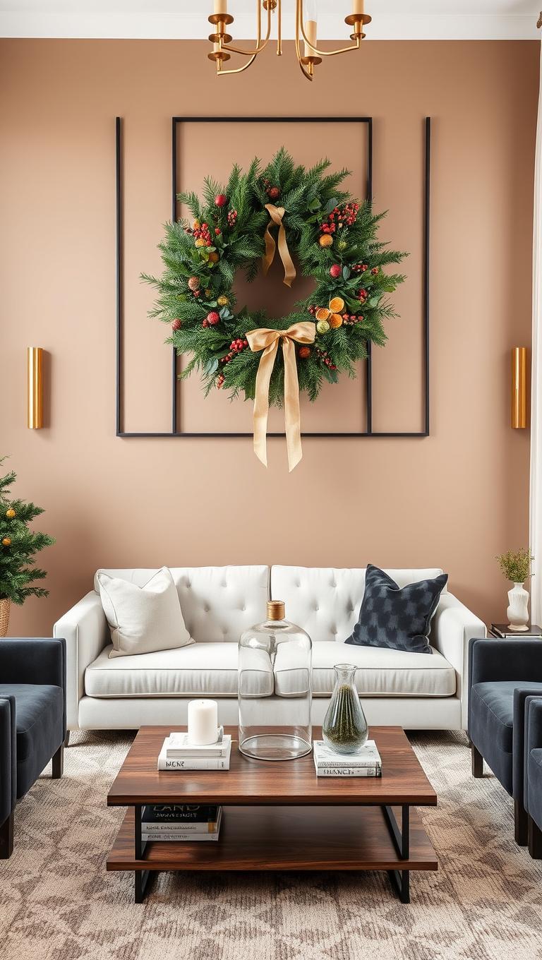 37. Wreaths as central art