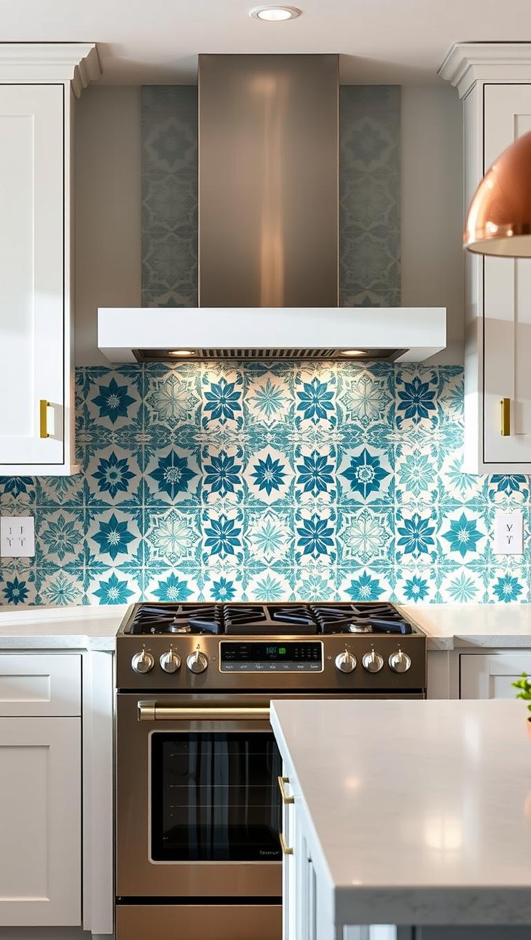 38. Patterned Ceramic Tiles With Motifs