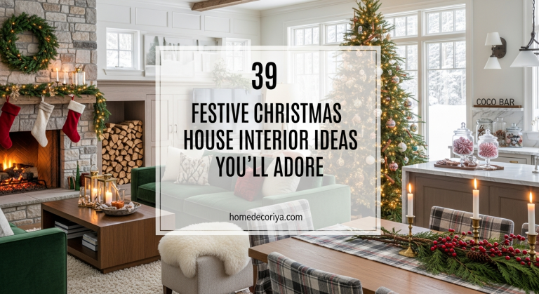 39 Festive Christmas House Interior Ideas You'll Adore