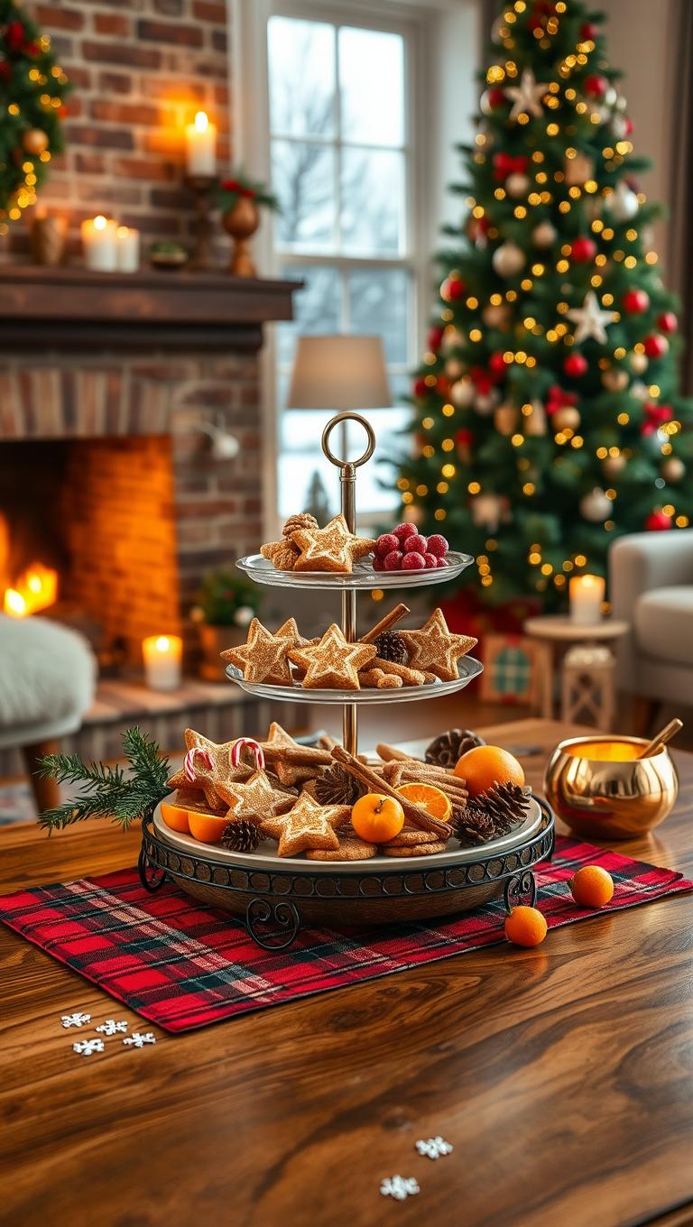 39. Multi Tier Tray with Treats as Decorative