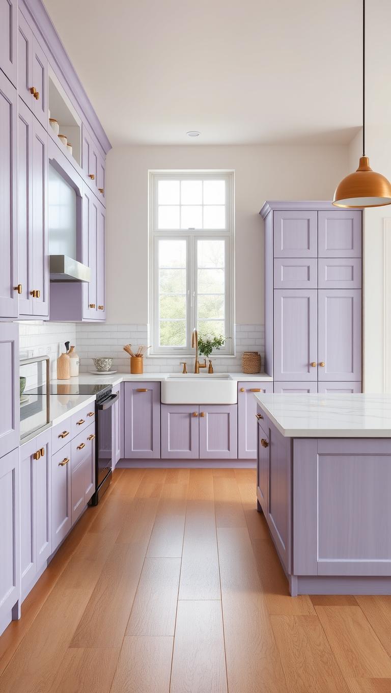 39. Pale Lavender for Soft Statement