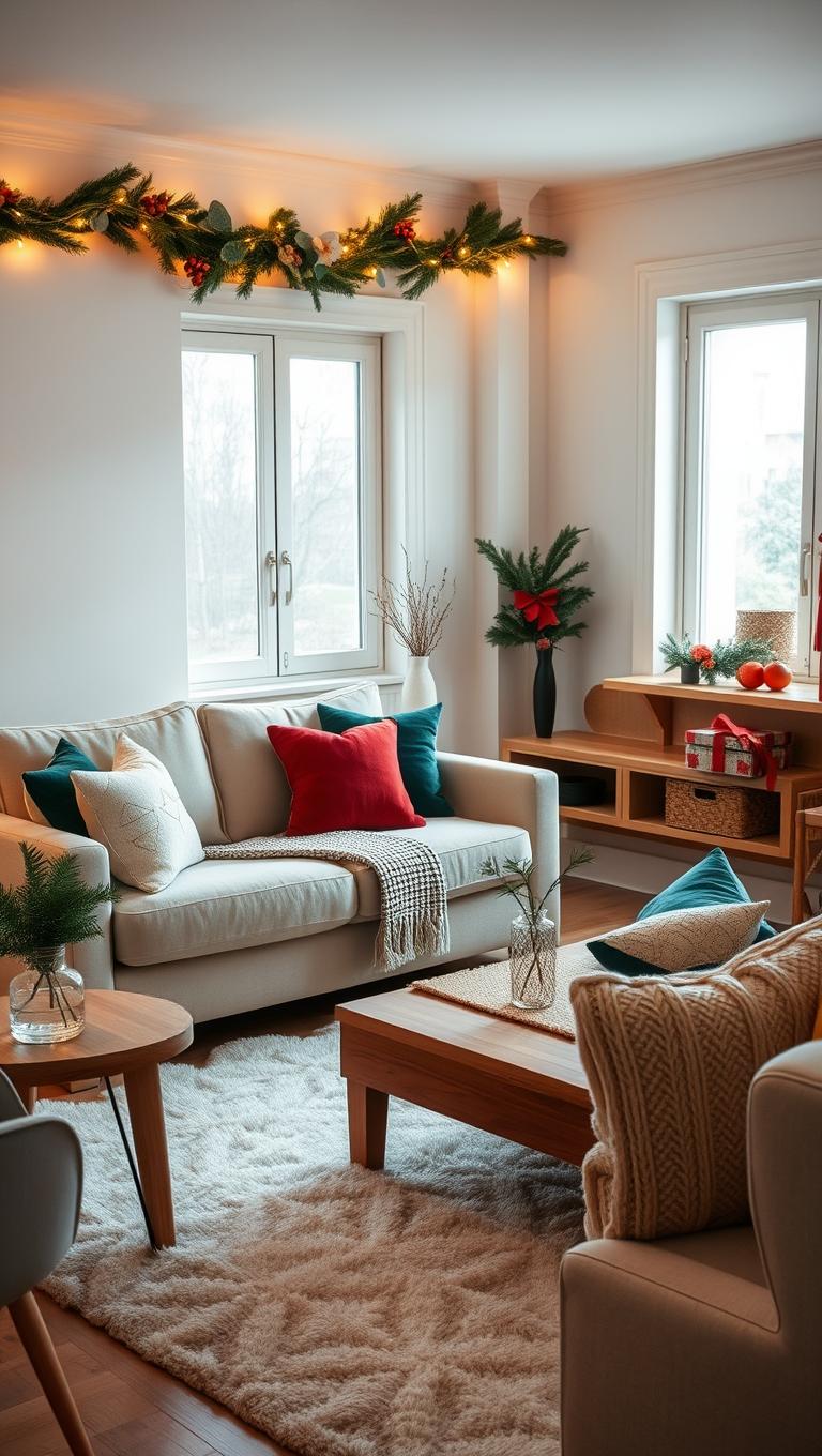 4. Seasonal Throw Pillows